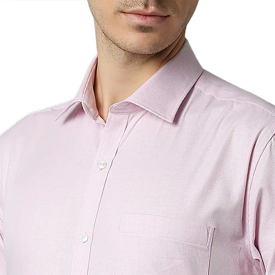 Men Slim Fit Medium Blue Shirt