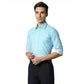 Men Slim Fit Medium Blue Shirt