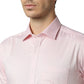 Men Slim Fit Light Grey Shirt