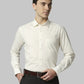 Men Slim Fit White Shirt