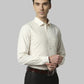 Men Slim Fit White Shirt