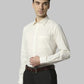 Men Slim Fit White Shirt