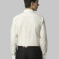 Men Slim Fit White Shirt