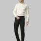 Men Slim Fit White Shirt