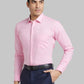 Men Slim Fit Light Yellow Shirt