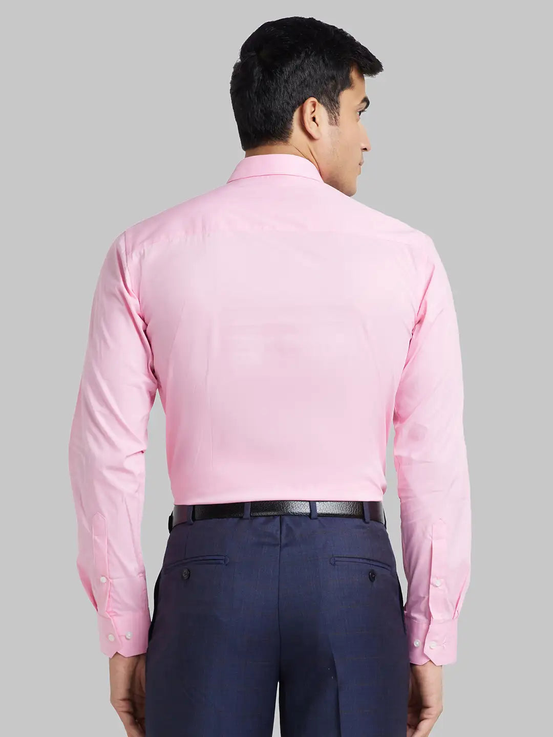 Men Slim Fit Light Yellow Shirt