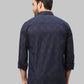 Men Slim Fit Fancy Maroon Shirt