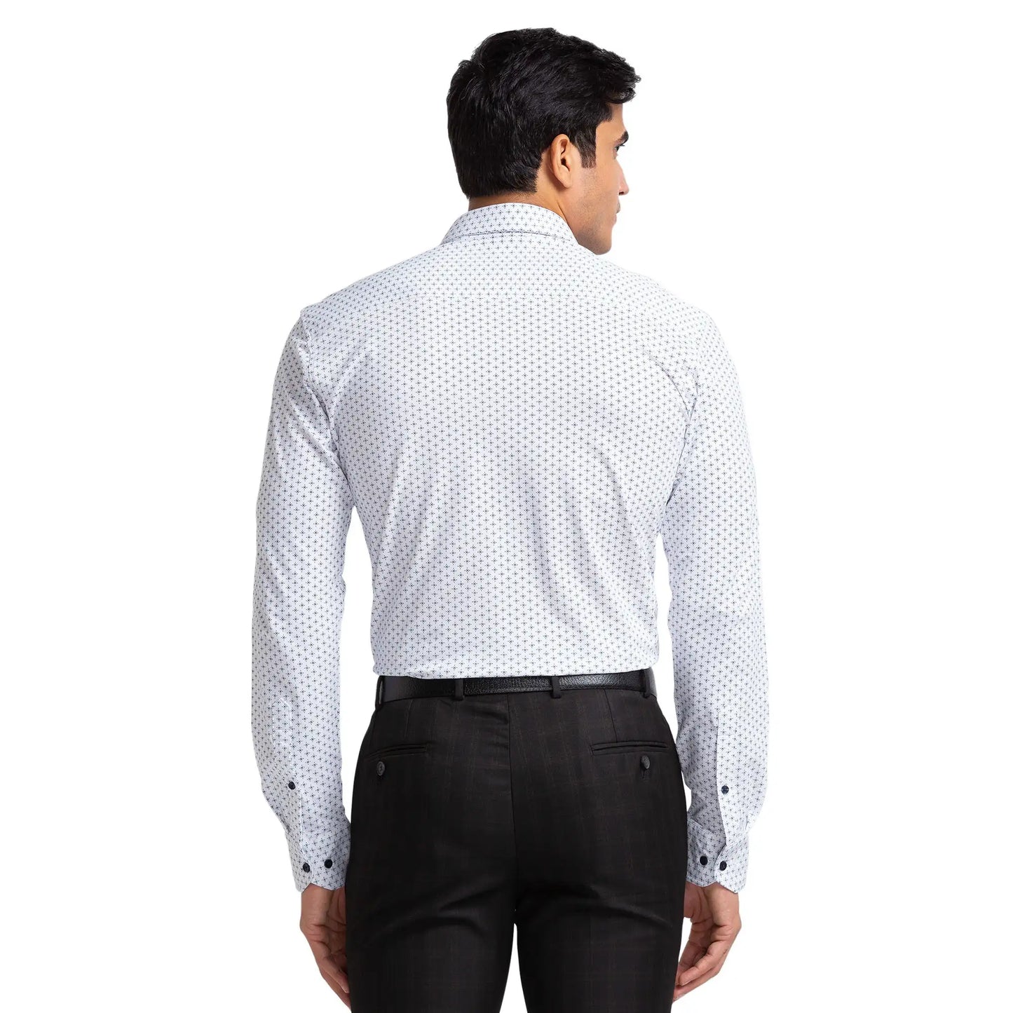 Men Slim Fit Blue Shirt