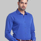 Men Slim Fit Yellow Shirt