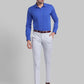 Men Slim Fit Yellow Shirt