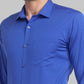 Men Slim Fit Yellow Shirt