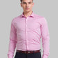 Men Slim Fit Violet Shirt