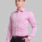 Men Slim Fit Violet Shirt