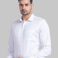 Men Slim Fit White Shirt