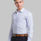 Men Slim Fit Pink Shirt