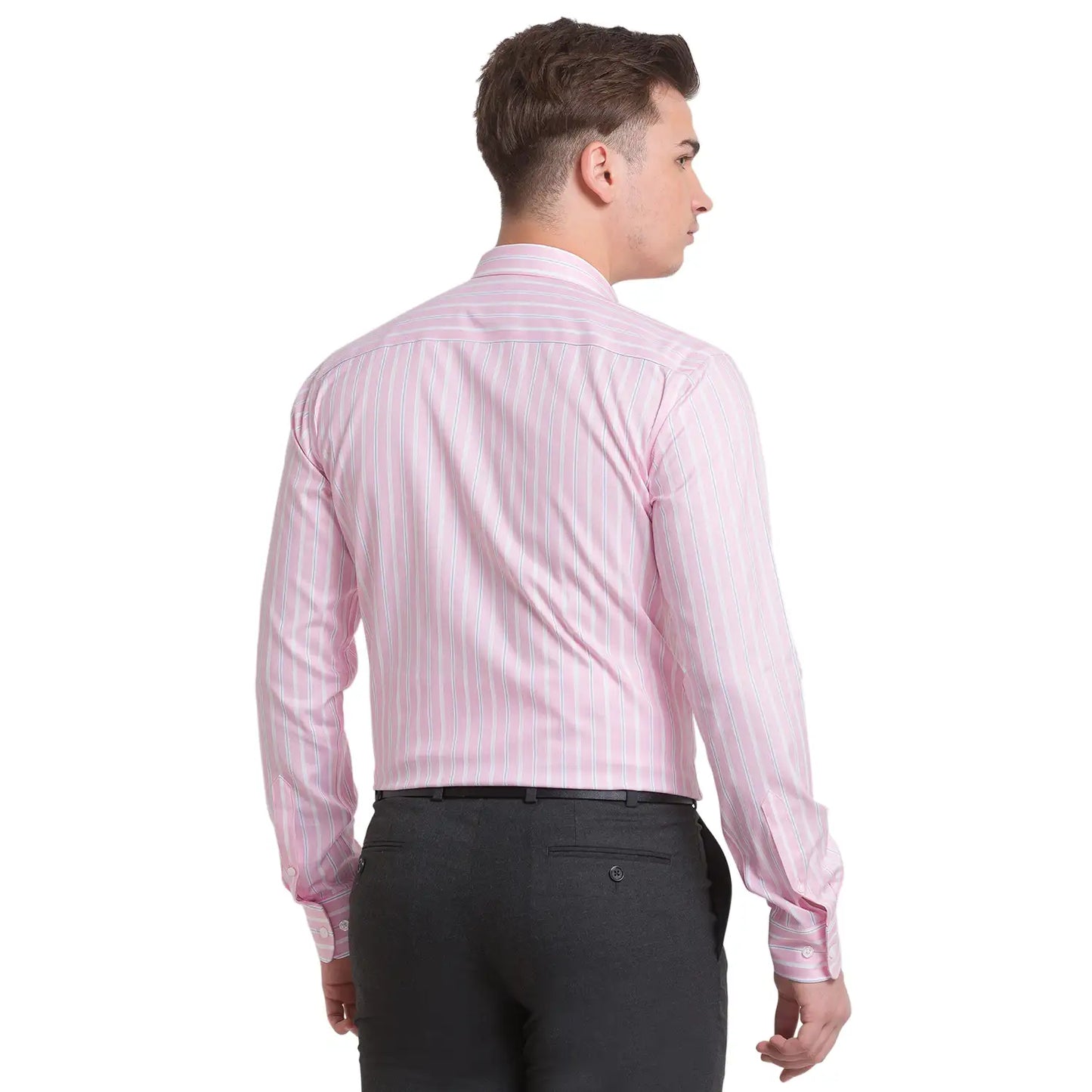 Men Slim Fit Blue Shirt