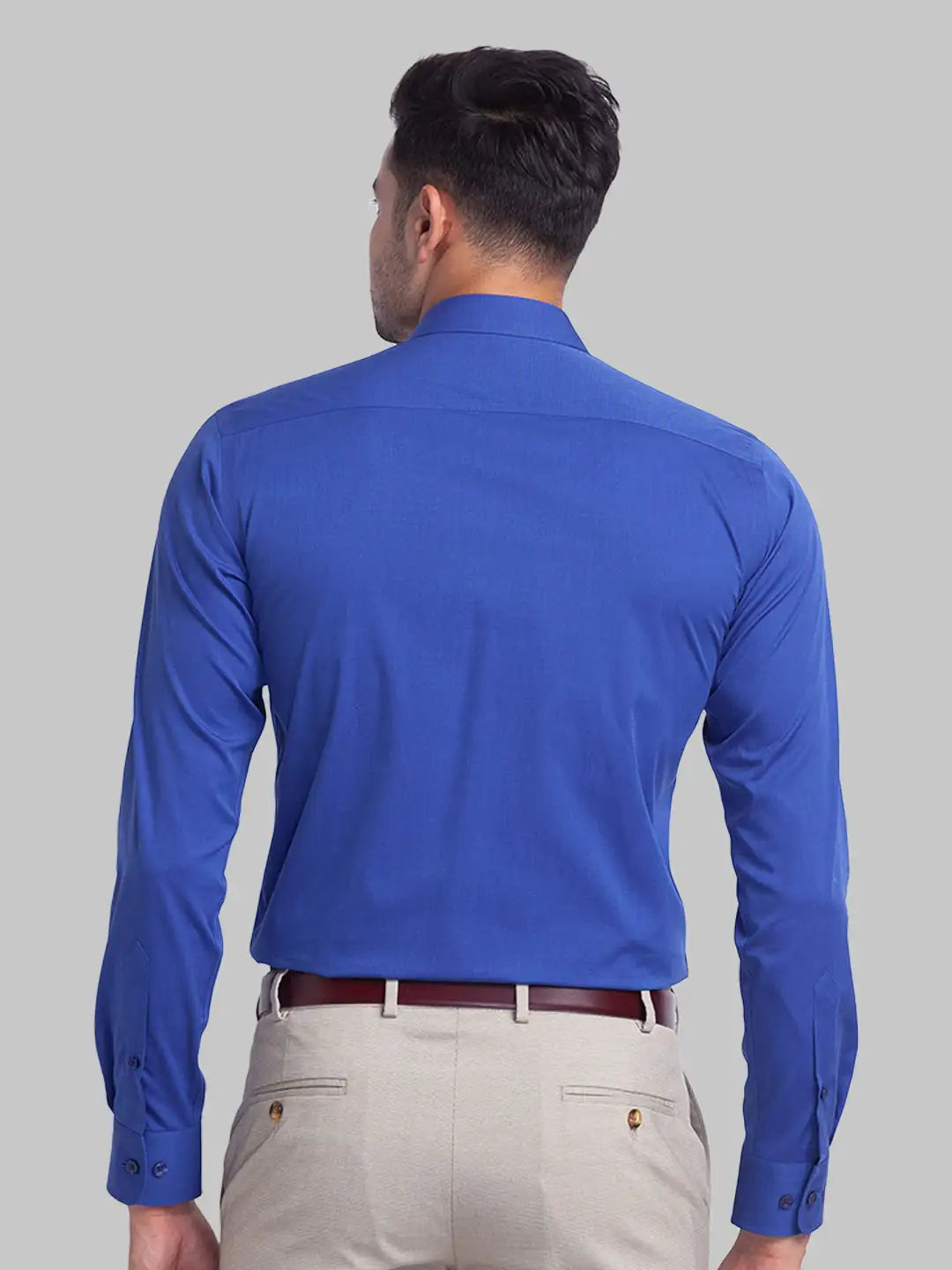 Men Slim Fit Maroon Shirt