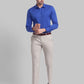 Men Slim Fit Maroon Shirt
