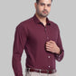Men Slim Fit Dark Green Shirt