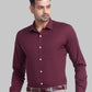 Men Slim Fit Dark Green Shirt