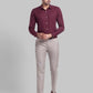 Men Slim Fit Dark Green Shirt
