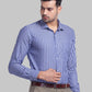 Men Slim Fit blue Shirt