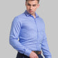 Men Slim Fit Pink Shirt