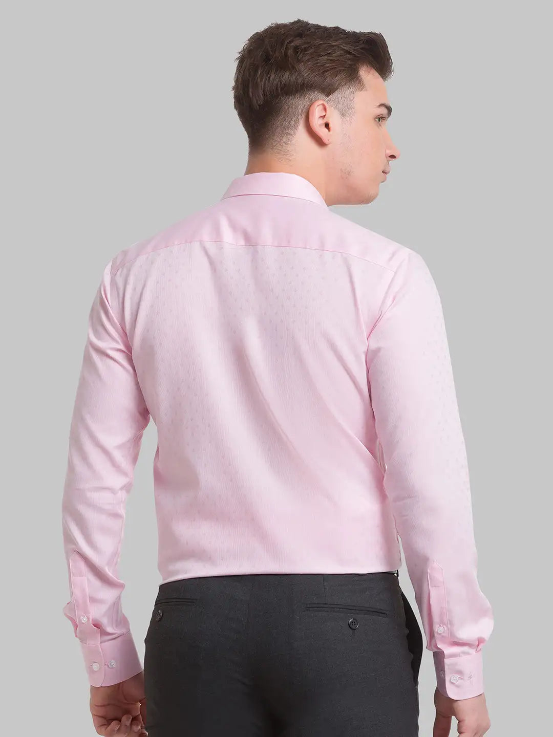 Men Slim Fit Violet Shirt