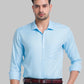 Men Slim Fit Light Green Shirt