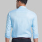 Men Slim Fit Light Green Shirt