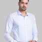 Men Slim Fit Light Pink Shirt