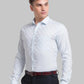 Men Slim Fit Violet Shirt
