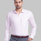 Men Slim Fit Light Green Shirt