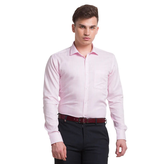 Men Slim Fit Dark Yellow Shirt
