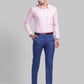 Men Slim Fit Blue Shirt