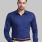 Men Slim Fit Light Blue Shirt