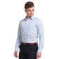 Men Slim Fit Light Blue Shirt
