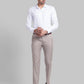 Men Slim Fit Light Red Shirt