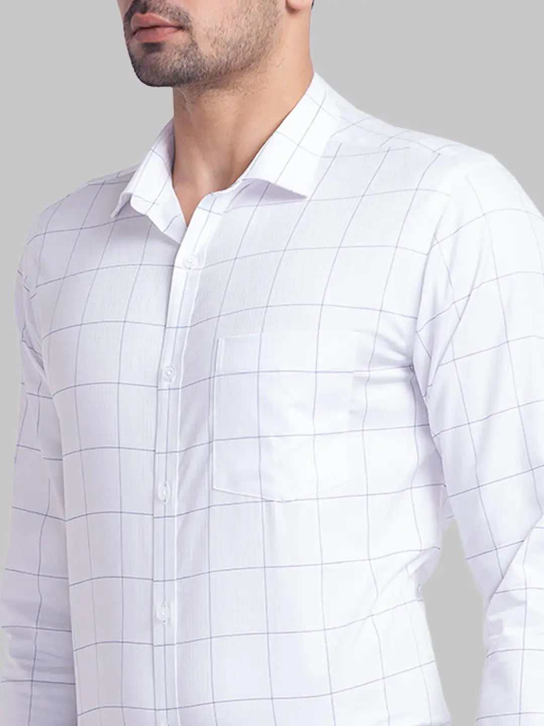 Men Slim Fit Light Red Shirt