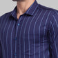 Men Slim Fit Dark Green Shirt