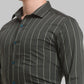 Men Slim Fit Black Shirt