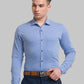 Men Slim Fit Green Shirt