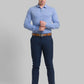 Men Slim Fit Green Shirt