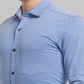 Men Slim Fit Green Shirt
