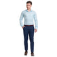Men Slim Fit Medium Violet Shirt