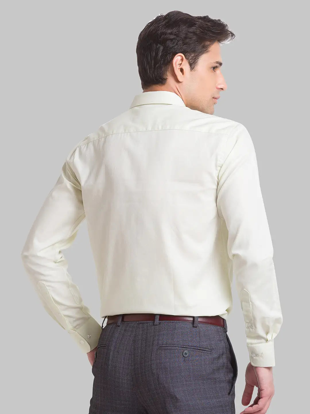Men Slim Fit Light Violet Shirt