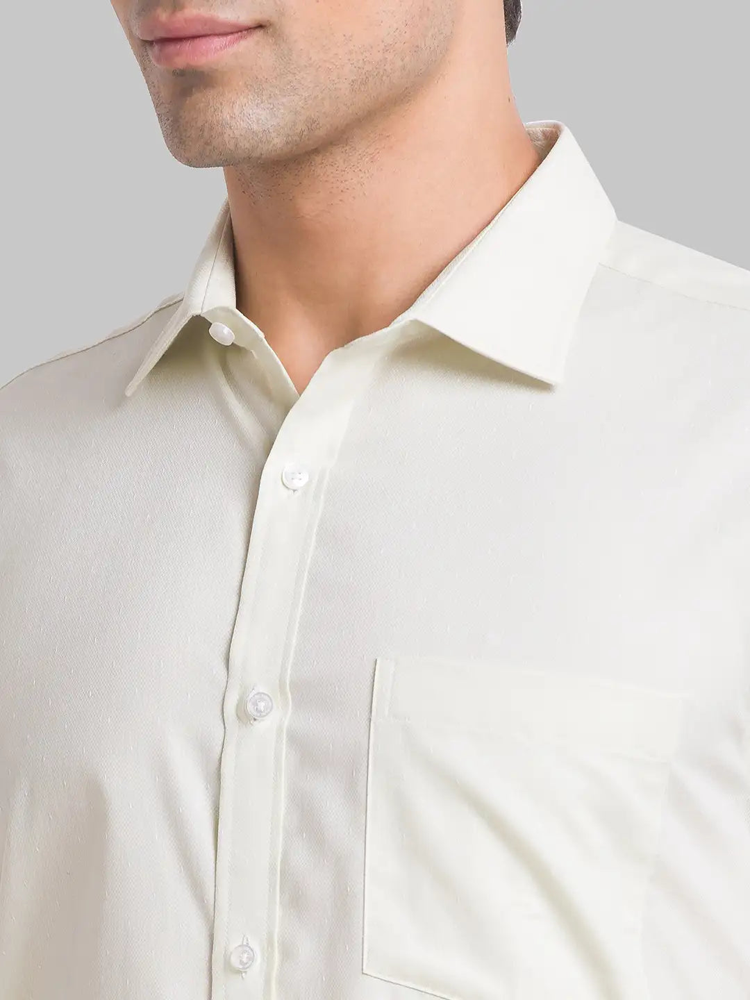 Men Slim Fit Light Violet Shirt