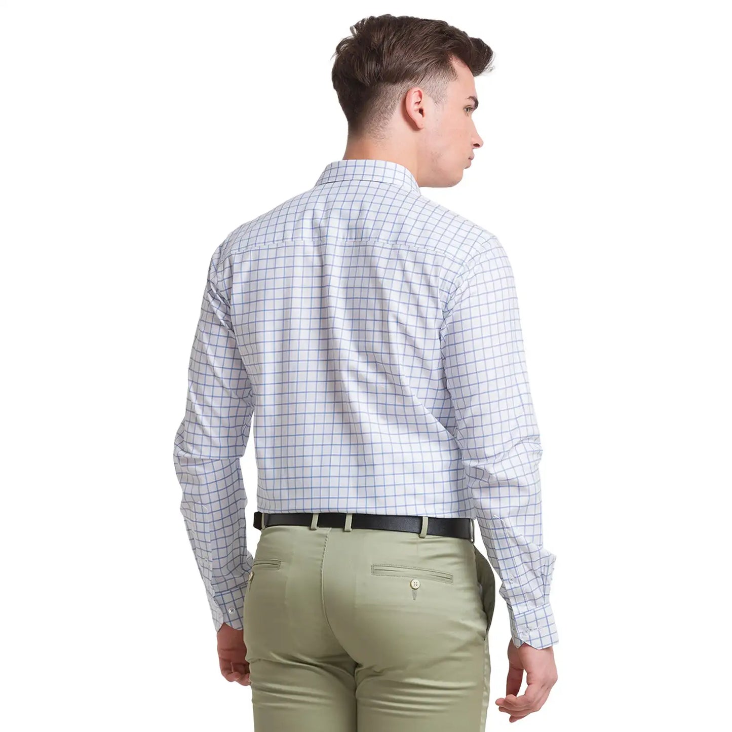Men Slim Fit Violet Shirt