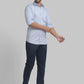 Men Slim Fit Light Green Shirt