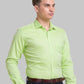 Men Slim Fit Light Blue Shirt